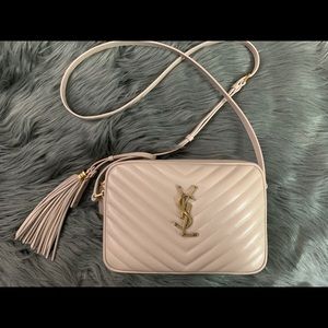 Saint Laurent Lou Camera Bag in matelassé leather